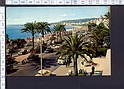 M3692 NICE LA PROMENADE DES ANGLAIS ANIMATED AND CARS PLAQUETTE ART VIAGGIATA FP